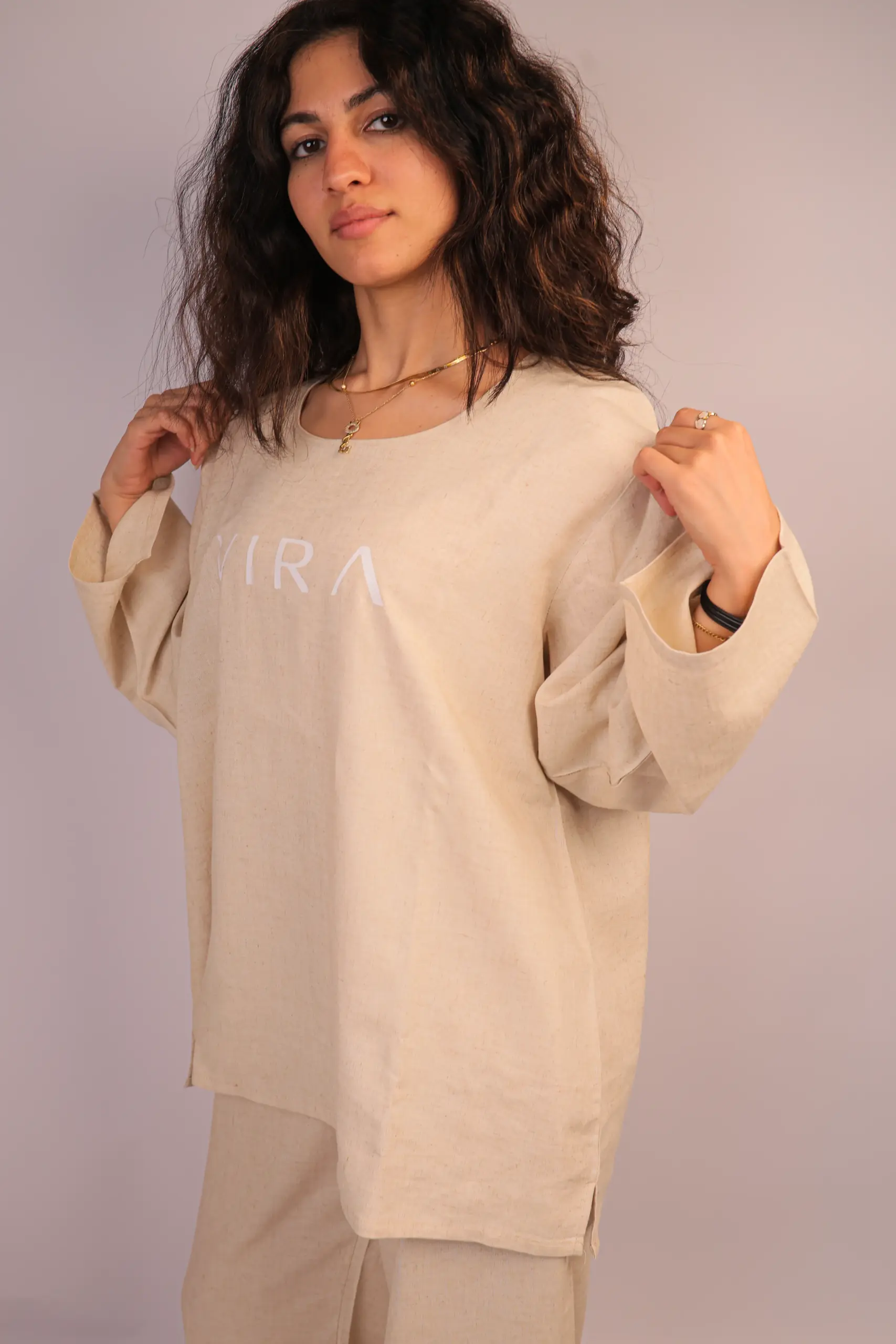 Vira Slit Tunic Set - Image 2